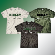 Ridley Volleyball Tie Dye Tee